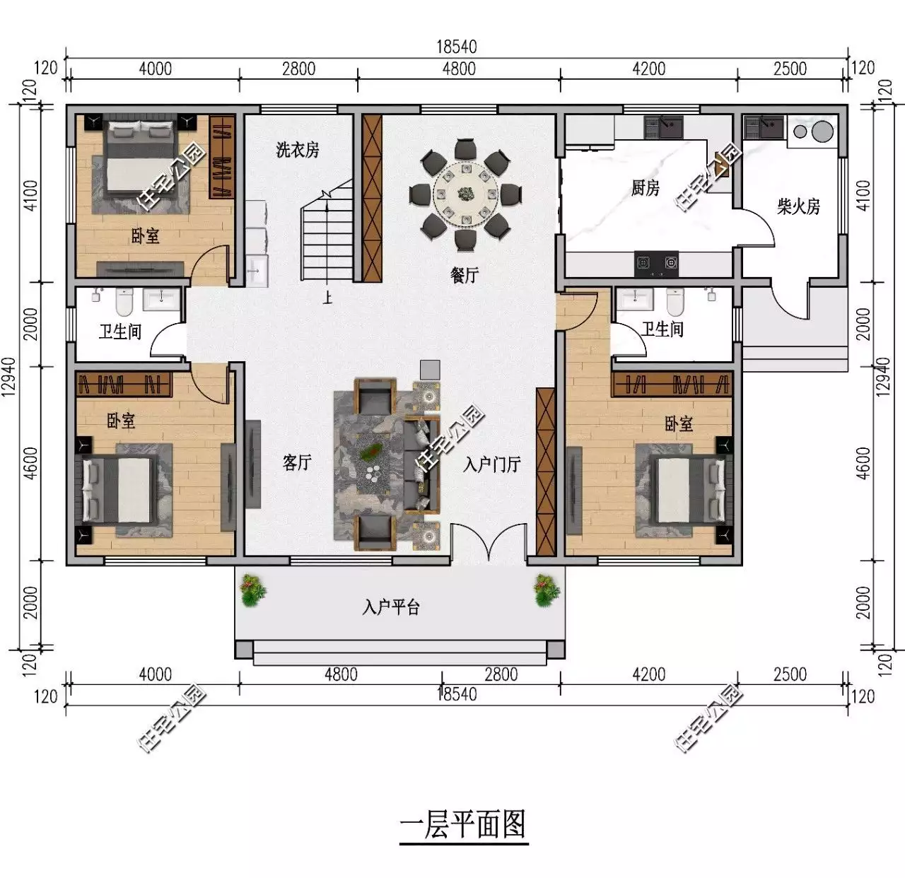 18×13米欧式二层农村别墅，卧室足有40平，柴火灶设计更贴心最“尬”穿帮镜头：周冬雨身材抢镜,吴京喝“假”酒(图5)