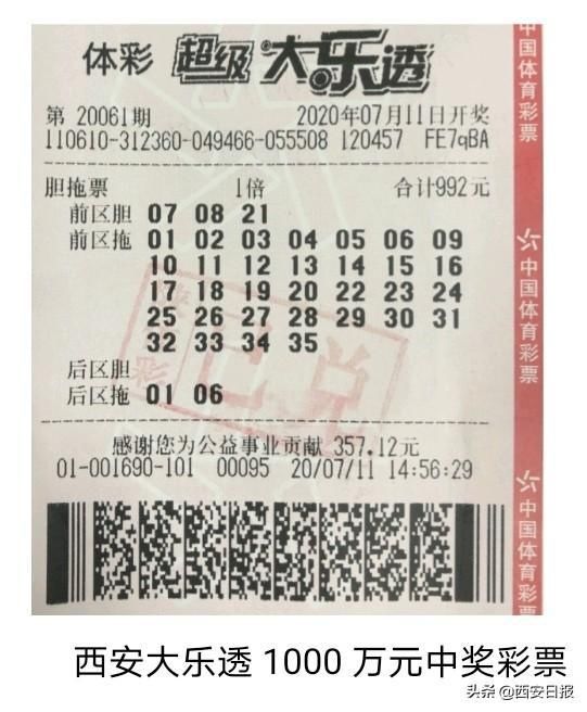 奖得主|西安两个大乐透千万大奖得主同时领奖 互道祝福