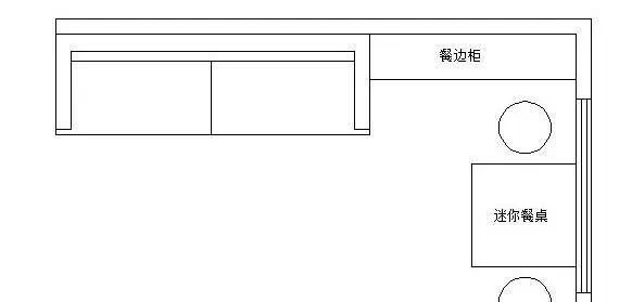  拥有|1㎡小餐厅不配拥有餐桌？别傻了，我连餐边柜都能塞下