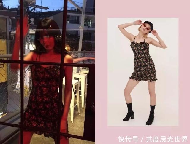 底色|碎花裙怎么挑不俗气