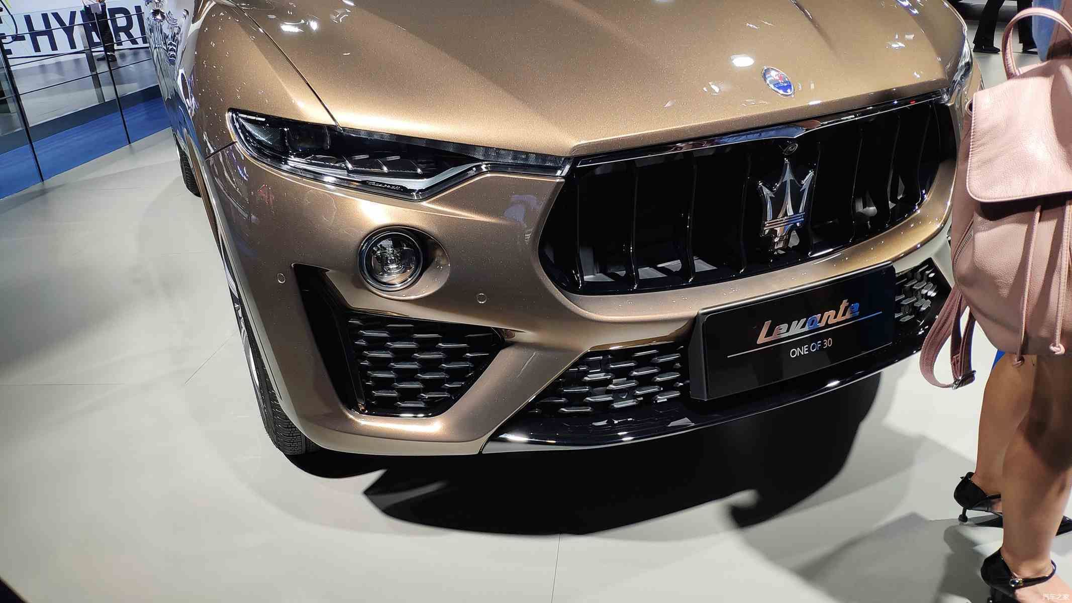 造型|2020年成都车展:玛莎拉蒂Levante限量版实车