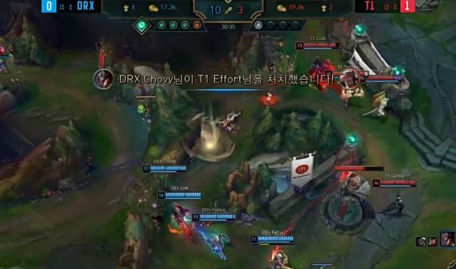未能|T1赢下首局后换上Faker 李相赫未能旗开得胜
