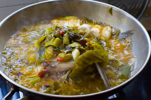  老妈|老妈炖了一锅鱼头，全家人都说好吃，最后连汤汁都喝光了