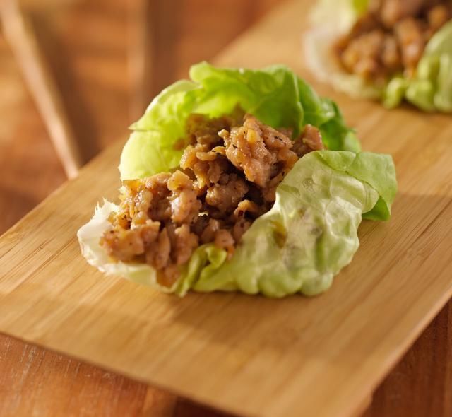  生菜|10分钟，健康鸡肉生菜杯，美食初学者也能做的佳肴