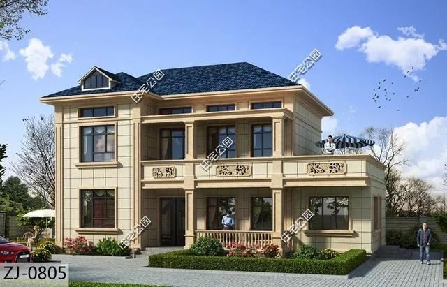  全都|2020年回村建房，这20套户型图火了，车库露台堂屋大院，全都有