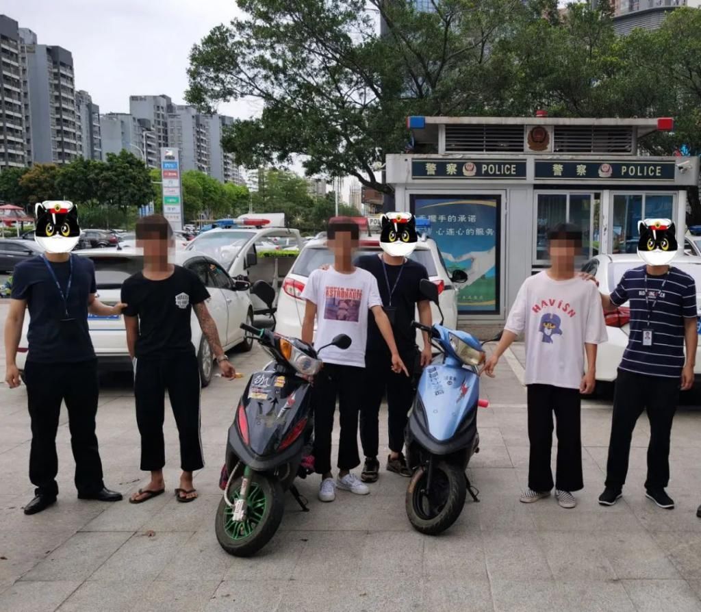 发现|2名青年哥摩托“飙车”被抓，警方还发现他们有盗窃前科！
