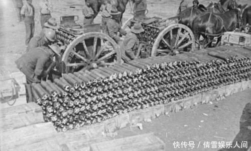 炮弹|见证曾经英国工业实力,1916年的英军后勤基地,炮弹堆积成山