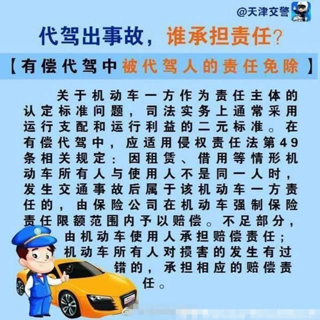  责任|代驾违章车主担责？车主应该怎样判定责任归属？