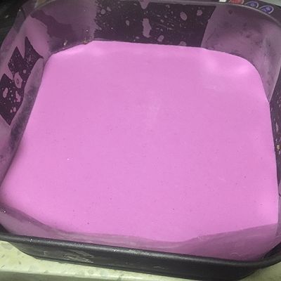 蛋糕|火龙果渐变酸奶奶酪慕斯蛋糕