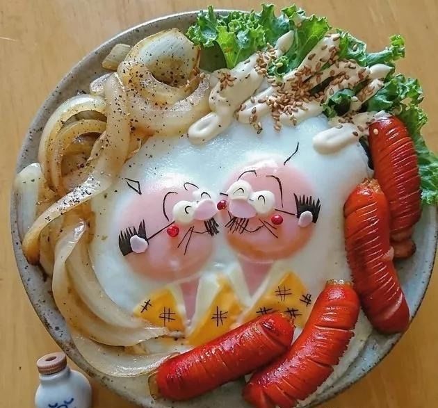 鸡蛋|?这位妈妈太有才,2颗蛋就能做出卡通角色便当,真是暖心又暖胃