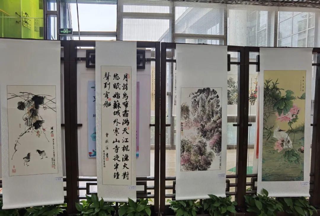 青浦区|青浦区图书馆这个书画展今日上线！