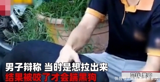  来回|黑狗躺在路上，被男子开车来回辗压狠踹，一旁同伴急得狂吠打转！