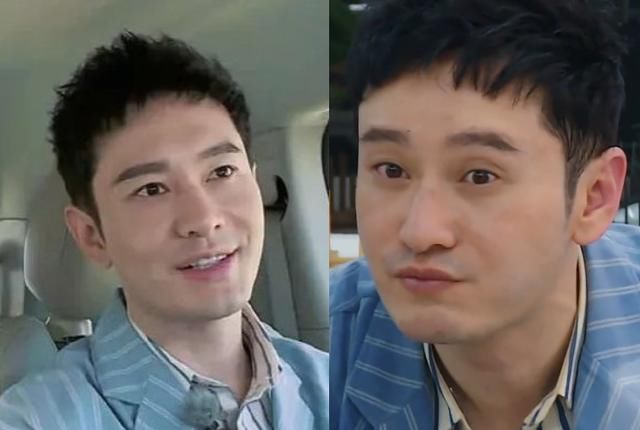  暴汗|《中餐厅》黄晓明搬18个箱子，暴汗脱妆引热议，妆前妆后判若两人