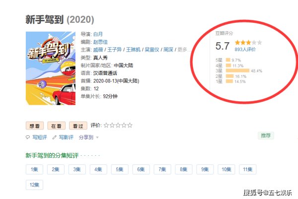  扑街|原创《新手驾到》评分扑街，周深吴宣仪带不动？不，观众骂的是这个！