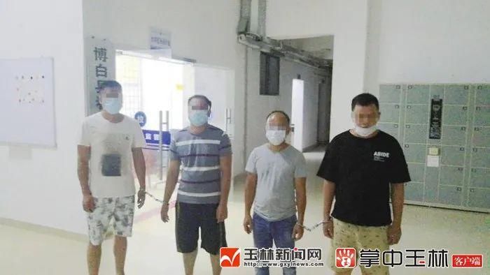  嫌疑人|博白交警集中 刑拘4名嫌疑人