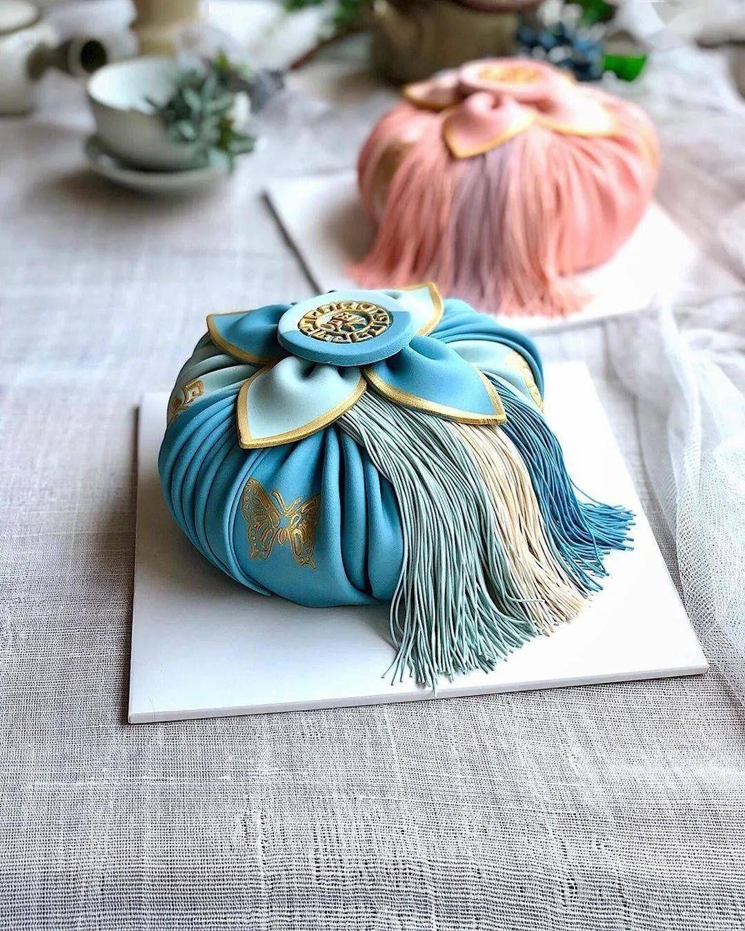 包袱蛋糕|脑洞太大韩国小姐姐晒神秘蛋糕,引百万粉丝每天催更太美了,每一张都让我流口水…