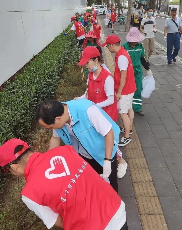市政园林|扮靓城市风景线，又有两千多名志愿者出动了