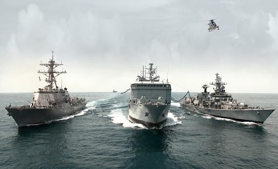  内部|美日澳印数十艘军舰西太军演，军事施压加码，美或搅起大的冲突？