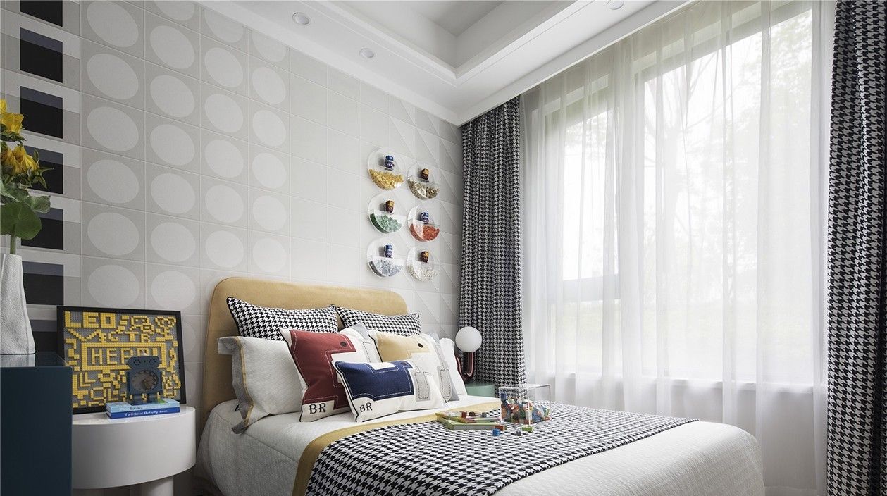  样板间|130㎡现代低奢风样板间, 柔和不乏雅致的高级感