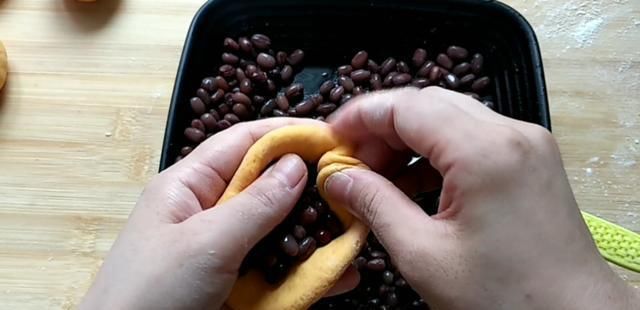  少油|南瓜红豆饼：无水少油，甜而不腻，放两天不硬，大人孩子都爱吃