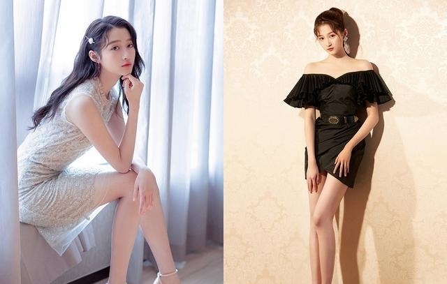 关晓彤|5位女明星比大长腿,杨幂比例超好,关晓彤白又瘦,金晨太惊艳了