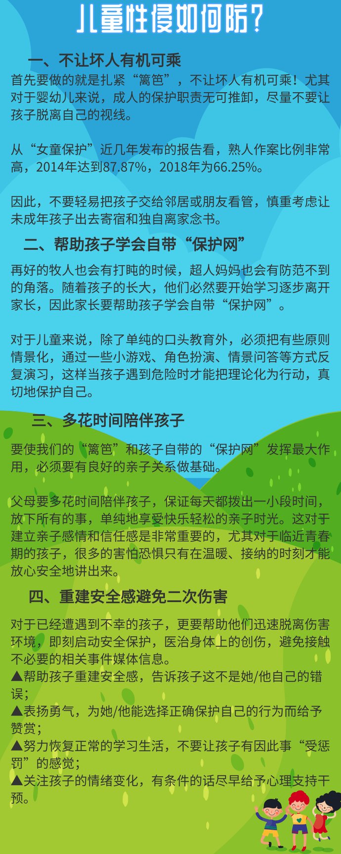 攻略|儿童性侵如何防？这份“护娃”攻略请收好