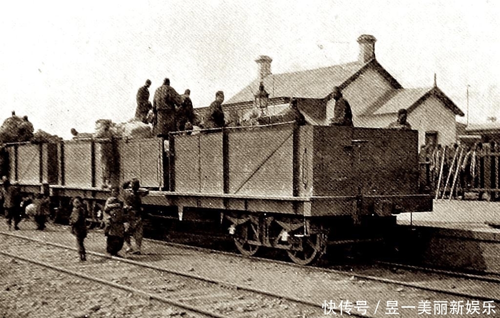  清末|老照片: 清末的火车出行, 南满铁路1900年代