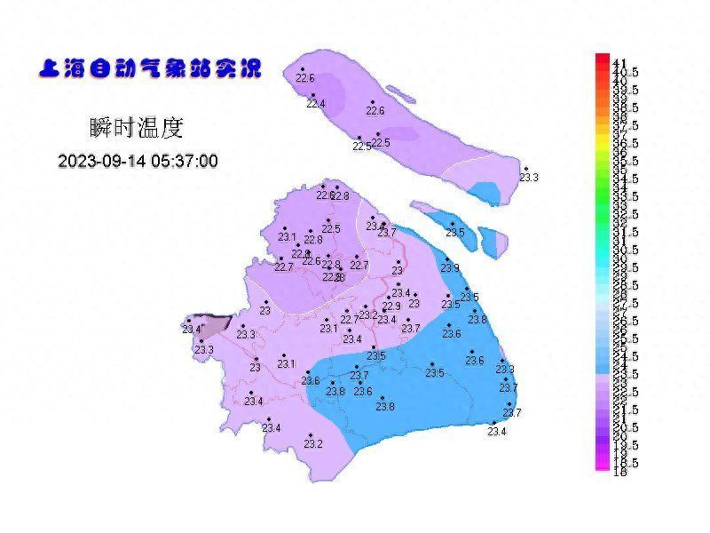 上海今阴到多云有阵雨 局地大到暴雨 周末雨水渐渐收尾