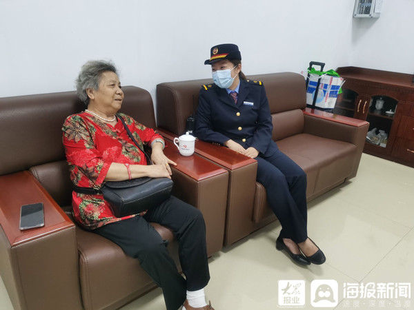 老人|老人高铁坐过站 蒙山站值班员特殊陪护
