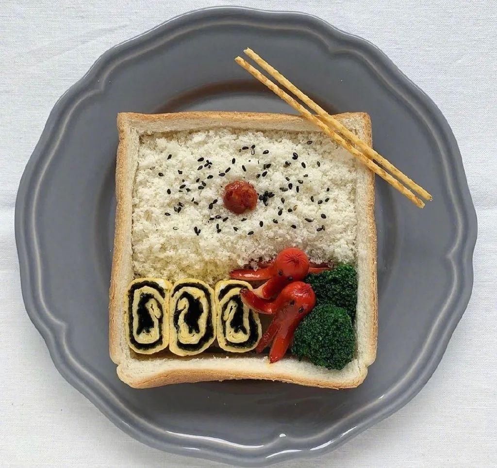  INS|火遍INS的创意吐司！有颜又有料！网友：这样的吐司我能吃十片！