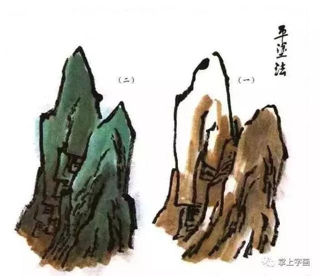  设色|传统山水画设色技法