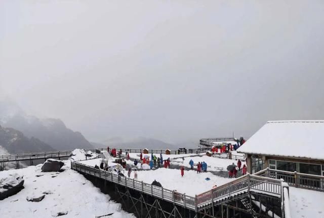 运送|玉龙雪山美丽的背后：他们一天运送1吨粪便、悬崖边清垃圾…