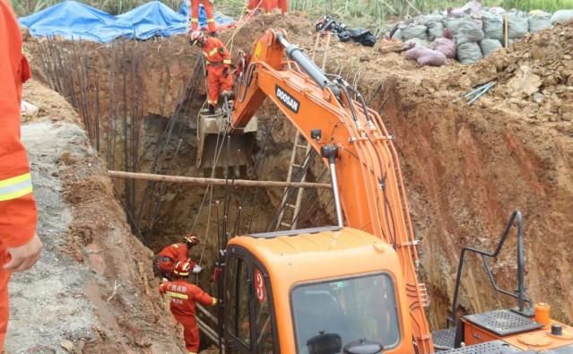  基坑|百色一在建工地发生塌方, 4人被埋, 3人不幸遇难