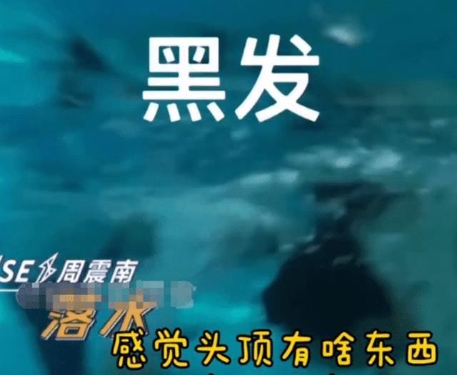  以看得到他|周震南录节目出“意外”？假发被水冲走，发型让导演都绷不住笑