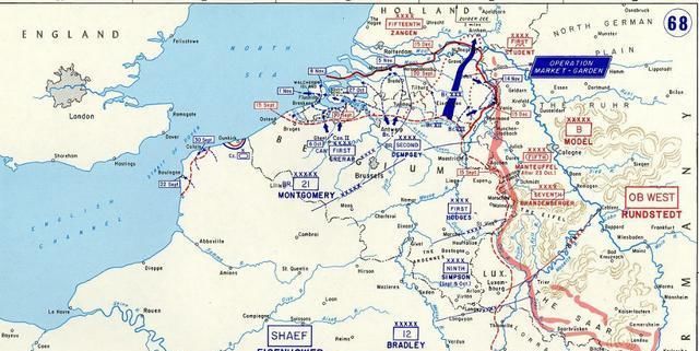 花园|二战盟军的市场花园行动战役，最倒霉的空降部队波兰第一空降旅