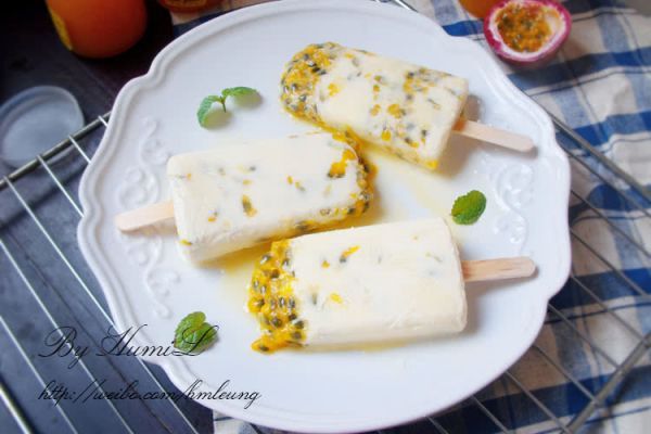  酸奶|百香果酸奶冰棒