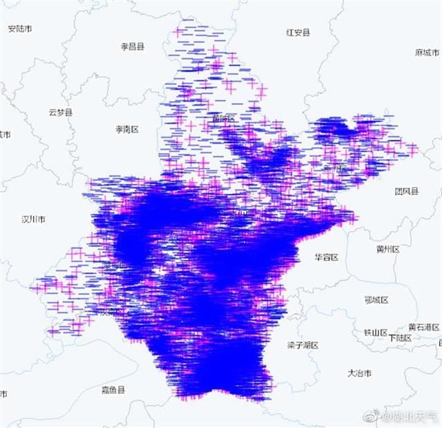  14点|武汉4小时闪电15321次，湖北多地降温超10℃