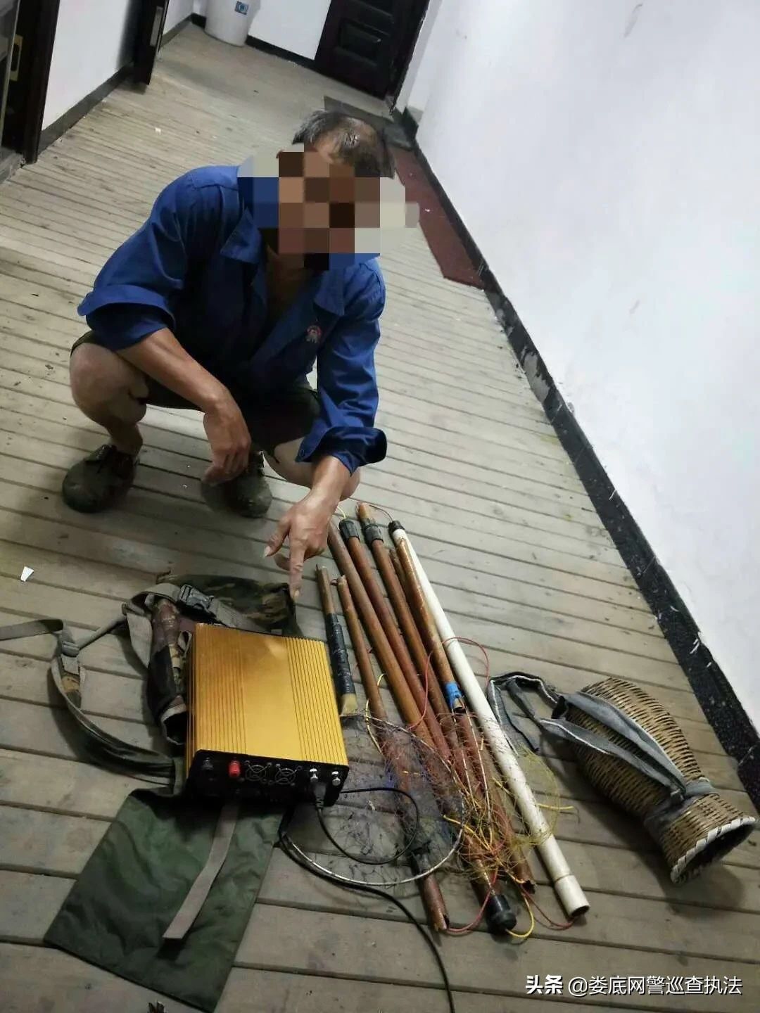 森林|新化森林公安查获电鱼案2起