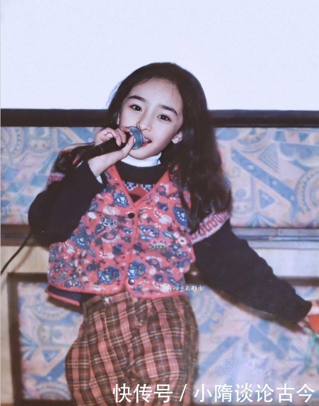 刘亦菲|明星小时候长这样!刘亦菲好看,杨幂也好看,但和章子怡却没法比!