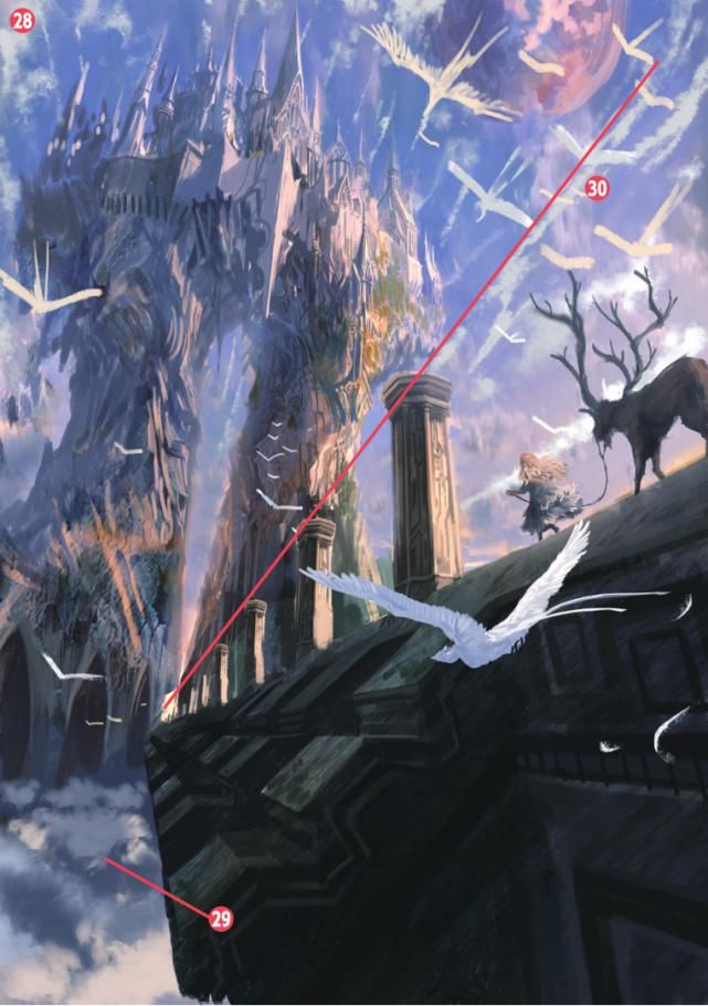  PS|让人震撼的场景原画！PS高手赶紧试一试！