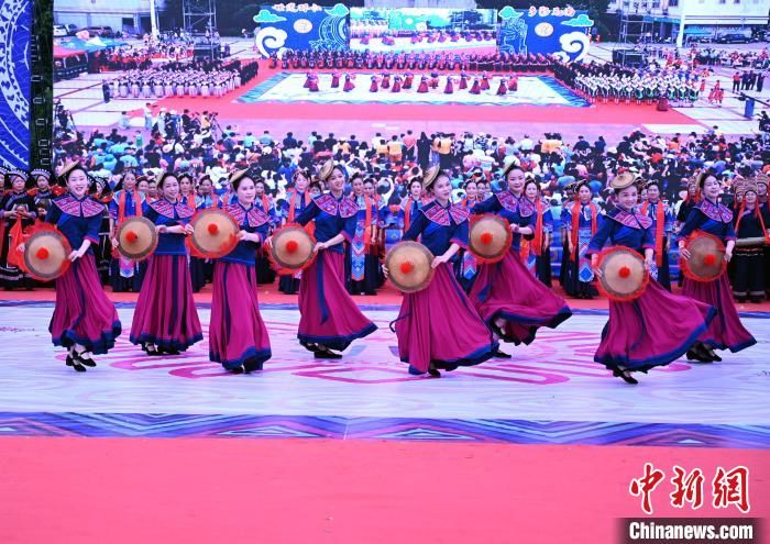 中国唯一毛南族自治县举办分龙节 推出非遗文化盛宴