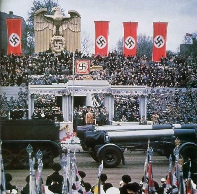 狂人|1938—1940，战争狂人希特勒的20张高清彩照