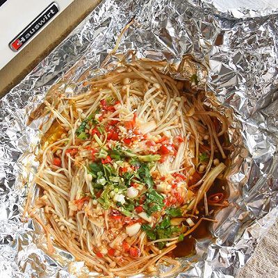 特色|特色包烧金针菇