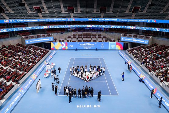 2023青少年网球挑战赛在国家网球中心钻石球场启动