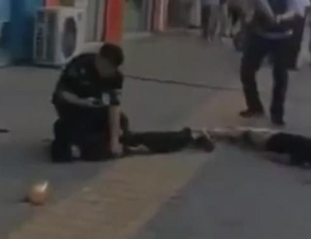 预警|警方披露淮安暴力袭警案细节:歹徒手持两把尖刀突然行凶,牺牲民警迅速预警