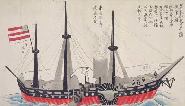  贸易|日本维新之黑船来航，不得已为之的禁海政策，与佩里带来的影响