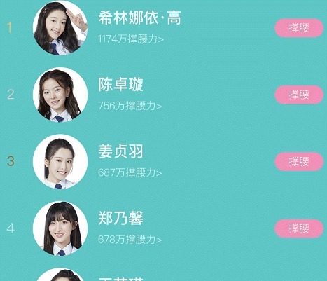 排名|创3撑腰力排名:姜贞羽第3,徐艺洋很可惜,张艺凡下滑太大