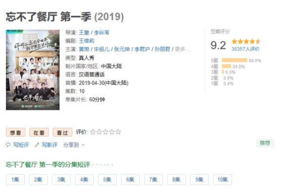  节目|《忘不了餐厅2》重大失误，预告片让网友苦不堪言，没钱了？