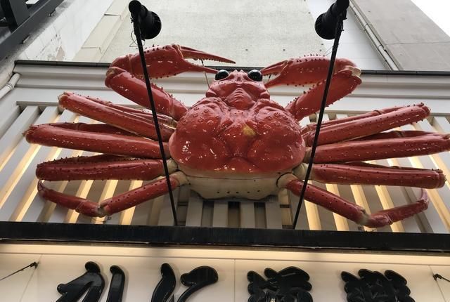 急赤白脸|实拍大阪道顿崛美食,这价位舍得急赤白脸吃一顿不