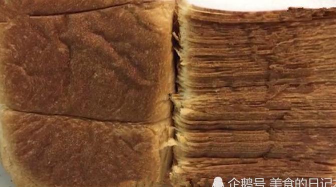 技术|中国厨师在国外秀刀工,将吐司切成100张纸片,老外:技术不行